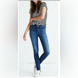Madewell 9" High Rise Skinny Jean Size 25